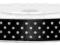 Wstążka satynowa w kropki tasiemka 12mm AandM_pl