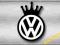 VW KING - CULT STICKER 11,3 cm 5 KOLORÓW + GRATISY