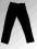 Spodnie męskie Calvin Klein czarne - zamszowe