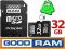 32GB KARTA PAMIĘCI GOODRAM MICRO SDHC + ADAPTER SD