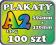 100szt Plakaty A2 130g TRANSPORT GRATIS! PROJEKT!