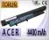 Nowa bateria bateria do laptopa ACER 4400mah 3810T