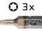 Festool bity Torx 3 szt. HiQ TX 10-25/3 490494