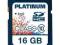 Karta pamięci SDHC Platinum, 16 GB, CLASS 10