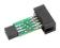 AVT1593   PRZEJŚCIÓWKA AVR-ISP 6 PIN - 10 PIN