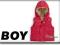 NEXT WIOSNA BEZRĘKAWNIK RED PUFFA 0-3 M