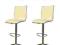 Krzesła barowe obrotowe z podnóżkami 2 szt hoker