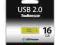 TOSHIBA ENSHU   16GB USB 2.0 YELLOW-GREEN
