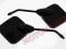 LUSTERKA UNIWERSALNE CZARNE 10MM motomaniak
