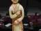 Antyczny chiński tancerz jadeit figurka rzeźba
