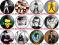 PRZYPINKA PIN ELVIS COSTELLO 12 WZORÓW GRATIS!