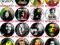 PRZYPINKA PIN BOB MARLEY RASTA 16 WZORÓW GRATIS!