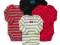 CARTER'S Carters 4pack BODY *NOWE Z METKA* 68