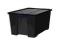 IKEA SAMLA Pudełko z pokrywką 45L CZARNY