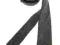 Krawat PIERRE CARDIN grafitowy 100% WEŁNA - 6cm