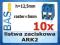 Złącze - listwa ARK2 h=12,5 mm r=5mm __ 10 sztuk