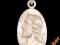 medalik z Jezusem białe złoto pr585 GRATISY