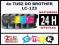 4x TUSZ DO BROTHER LC123 LC125 LC127 XL DCPJ4110DW