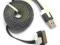 APPLE IPHONE 4G 4S 3GS 3G KABEL USB PŁASKI CZARN