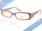 OKULARY OPRAWY KARMELOWE ANGELO FUTURO GRATIS WAWA