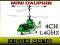 4ch Helikopter 2,4Ghz Xieda 9978 Gyro LED Dauphin