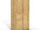SEKWOJA Szafa drewniana sosnowa NOVA 2D na kulach