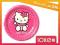 Talerzyki papierowe HELLO KITTY,dekoracje URODZINY