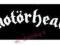 Naszywka długa Motorhead -War Pigs-  ORYGINAŁ