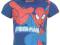 SPIDERMAN REWELACYJNY NIEBIESKI T-SHIRT 1,5-2L