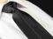 KRAWAT PANELOWY - CZARNY  [1502]