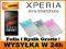 ETUI POKROWIEC Sony Xperia E +FOLIA +RYSIK
