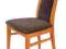 Outlet KLOSE | 3191-26 Krzesło Buk Koniak NL Braun
