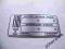TABLICZKA ZNAMIONOWA FIAT 127 128 132  UNIWERSALNA