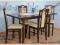 ada-meble IZA stół kuchenny 70x120/150 4 krzesła