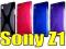 362 Etui X-shape | Sony Xperia Z1 | 2xFolia L39h