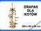 Z74 WIELKI DRAPAK DLA KOTA KOTÓW 260 CM, 3 DOMKI