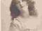 44-Stara pocztówka z kobietą-lata dwudzieste