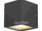 Lampa ogrodowa ścienna SITRA CUBE WL rdza 232537