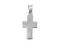 Srebrny krzyżyk mały szeroki ZS0732