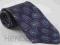 Krawat WZORY GRANATOWY