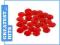 ŻETONY MAŁE (PCHEŁKI) - CZERWONE - PAKIET 100 SZT.
