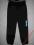 Spodnie dresowe joggers, czarne, REBEL - 110 cm