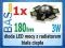 Dioda LED mocy 3W z radiatorem - biała ciepła