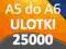 ULOTKI A5 SKŁADANE do A6 25000 szt -Wysoka jakość-