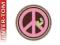 Talerzyki 22,8cm, Hippie Birthday, 8 szt, 1 op