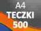 Teczki ofertowe A4 500 szt - teczka folia matowa