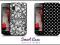 BLACK WHITE LG L5 II 2 DUAL E455 etui pokrowiec