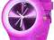 Zegarek Okrąg Jelly Watch - SILIKONOWY - FIOLETOWY