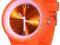Zegarek Okrąg Jelly Watch - SILIKONOWY - POMARAŃCZ