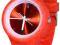 Zegarek Okrąg Jelly Watch - SILIKONOWY - CZERWONY